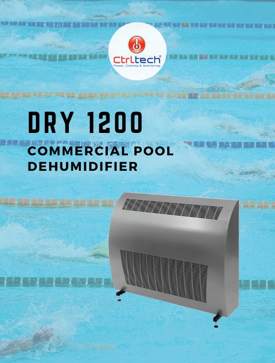 Dehumidifier for commercial pool